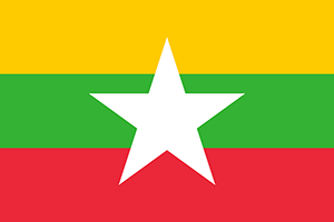 پرچم میانمار
