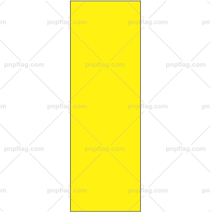 پرچم الوان بدون چاپ عمودی زرد  