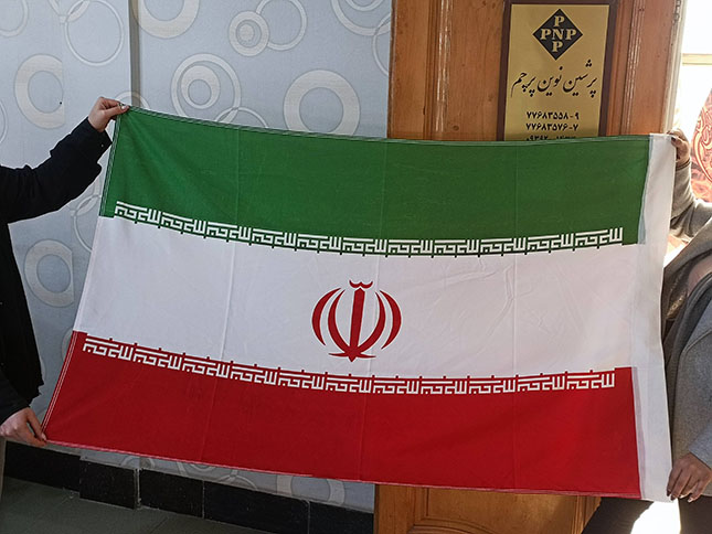 پرچم ایران ساتن ایرانی