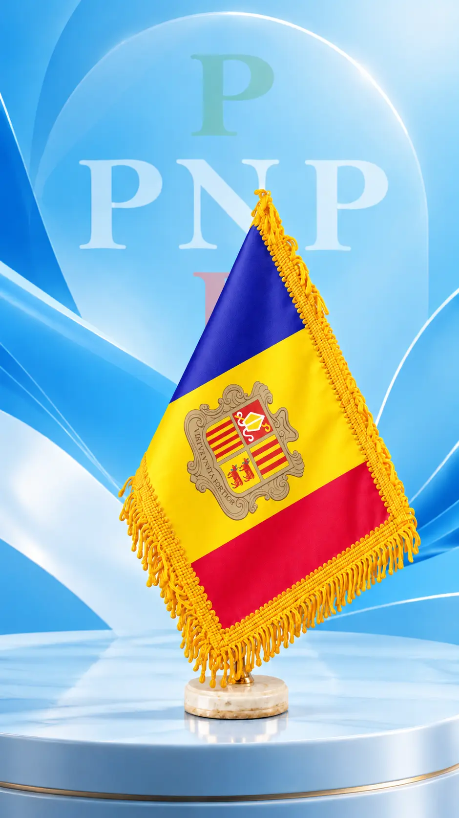 پرچم رومیزی آندورا