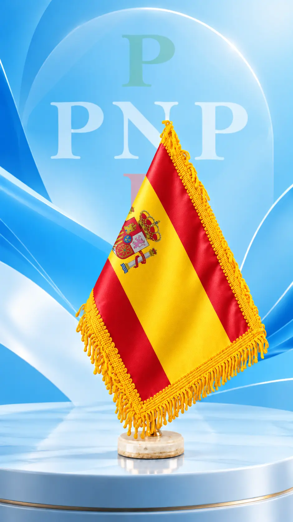 پرچم رومیزی اسپانیا